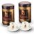2 Barbera ground coffee Cans (250g/8,8Oz) + 2 Top line espresso cups.